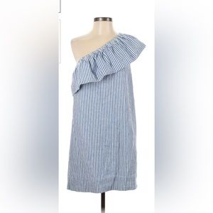 J Crew Factory One Shoulder Dress